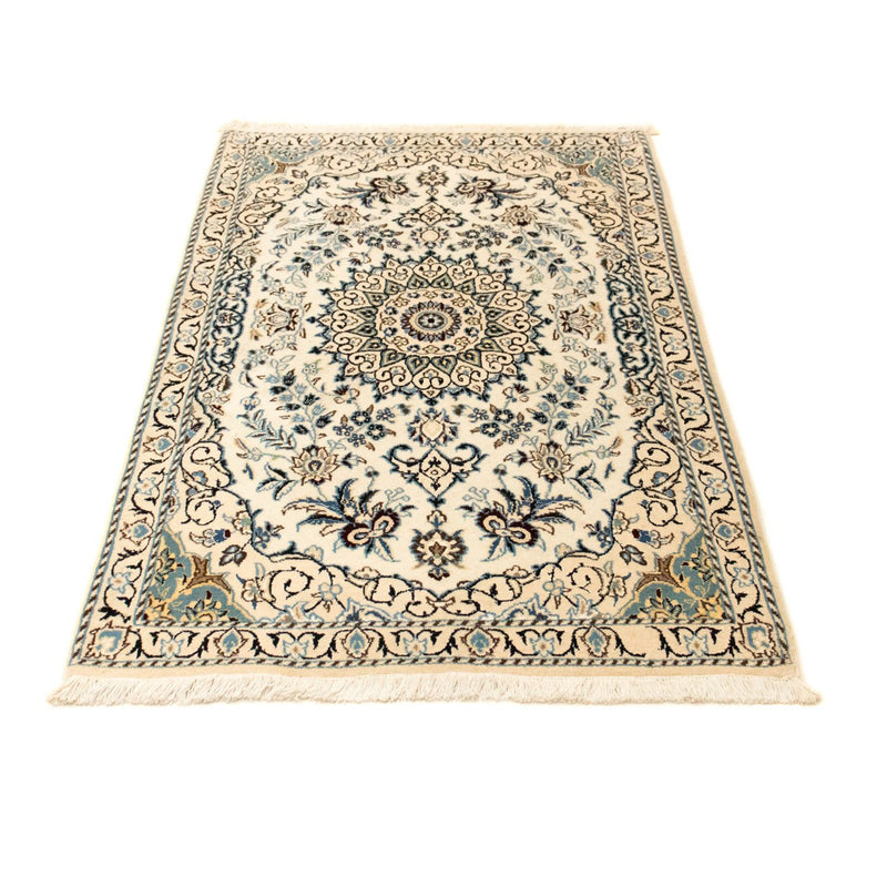 Alfombra Persa - Nain - Real - 132 x 85 cm - beige