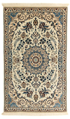 Alfombra Persa - Nain - Real - 141 x 84 cm - beige