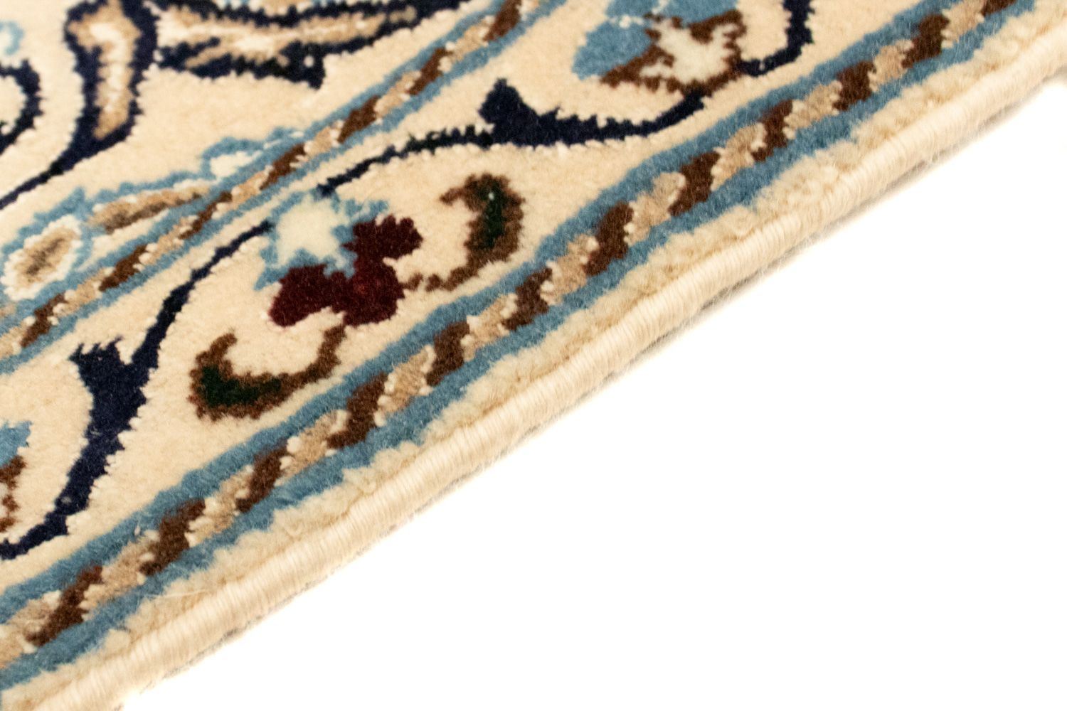 Alfombra Persa - Nain - Real - 141 x 84 cm - beige