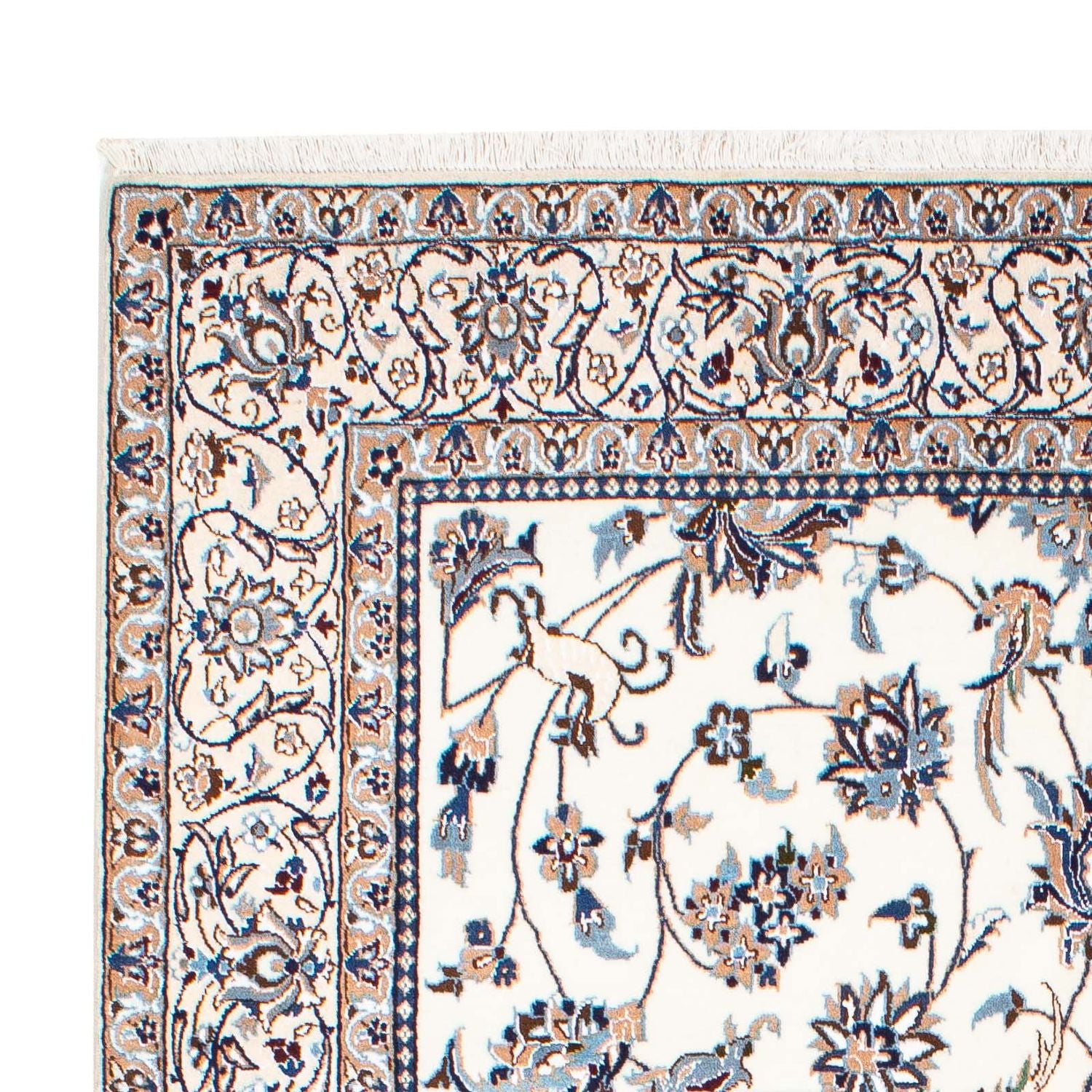 Alfombra Persa - Nain - Real - 261 x 155 cm - beige