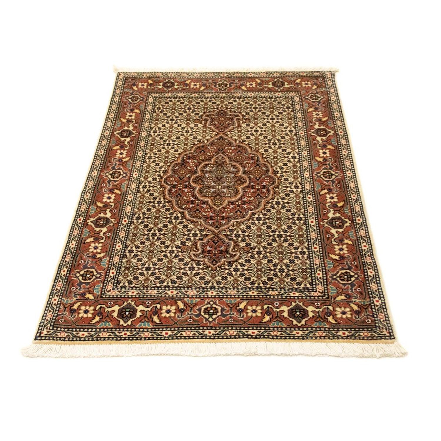 Alfombra Persa - Tabriz - Real - 115 x 77 cm - beige