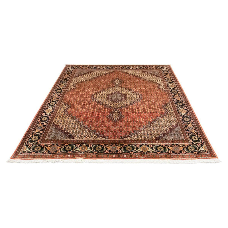 Alfombra Persa - Tabriz - Real - 196 x 153 cm - óxido