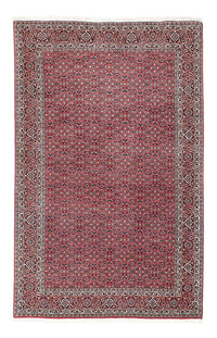Alfombra persa - Bidjar - 208 x 132 cm - rojo