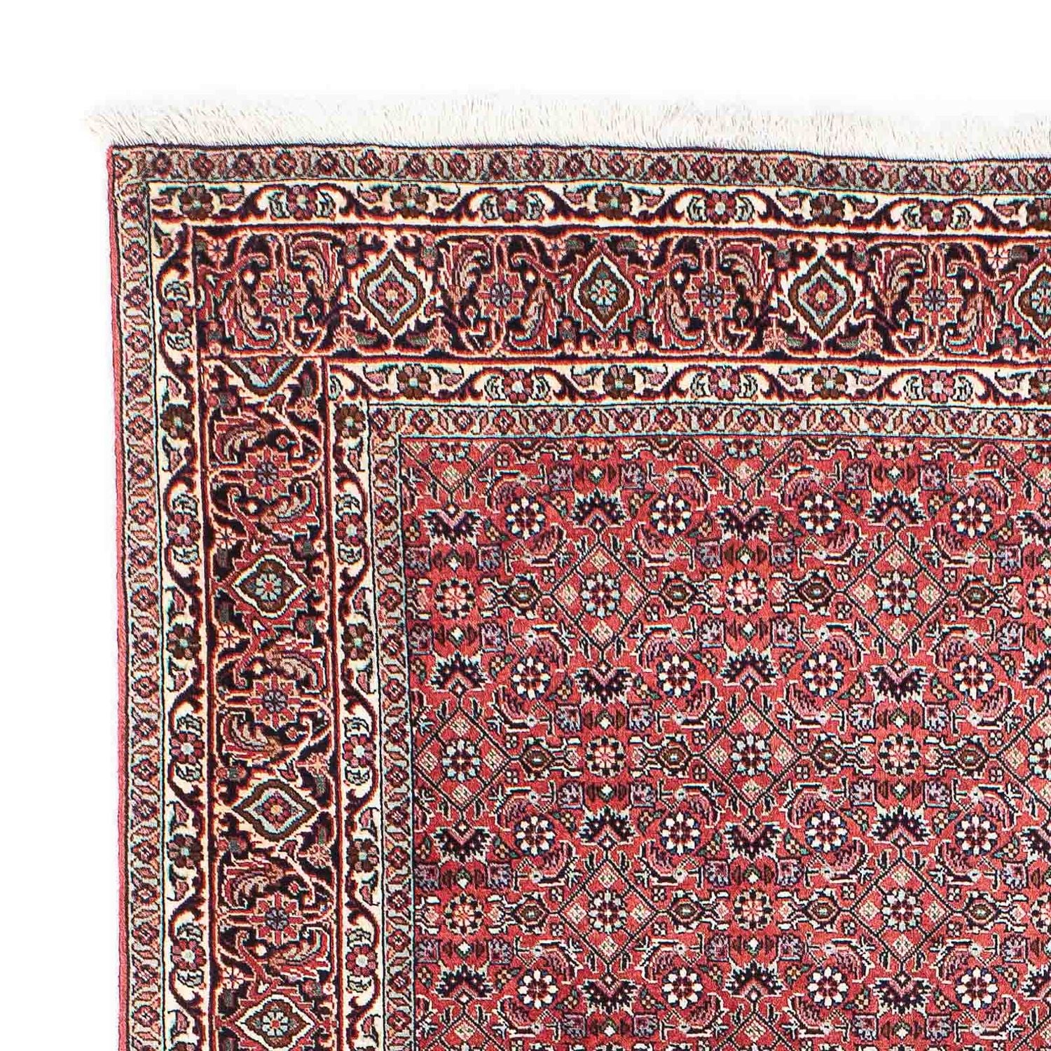Alfombra persa - Bidjar - 208 x 132 cm - rojo