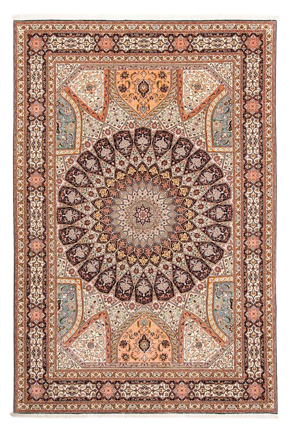 Alfombra Persa - Tabriz - Real - 305 x 208 cm - multicolor