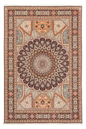 Alfombra Persa - Tabriz - Real - 305 x 208 cm - multicolor