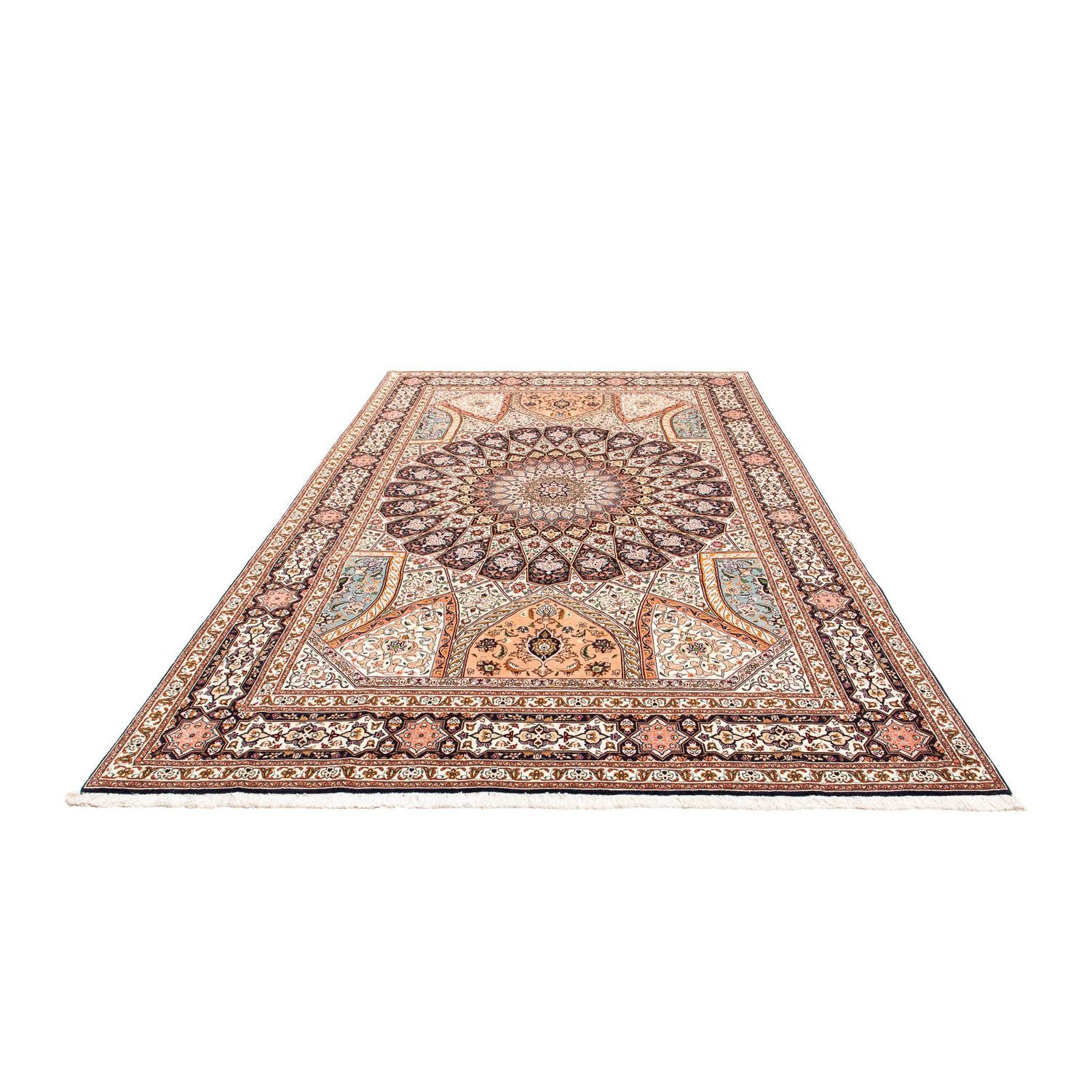 Alfombra Persa - Tabriz - Real - 305 x 208 cm - multicolor