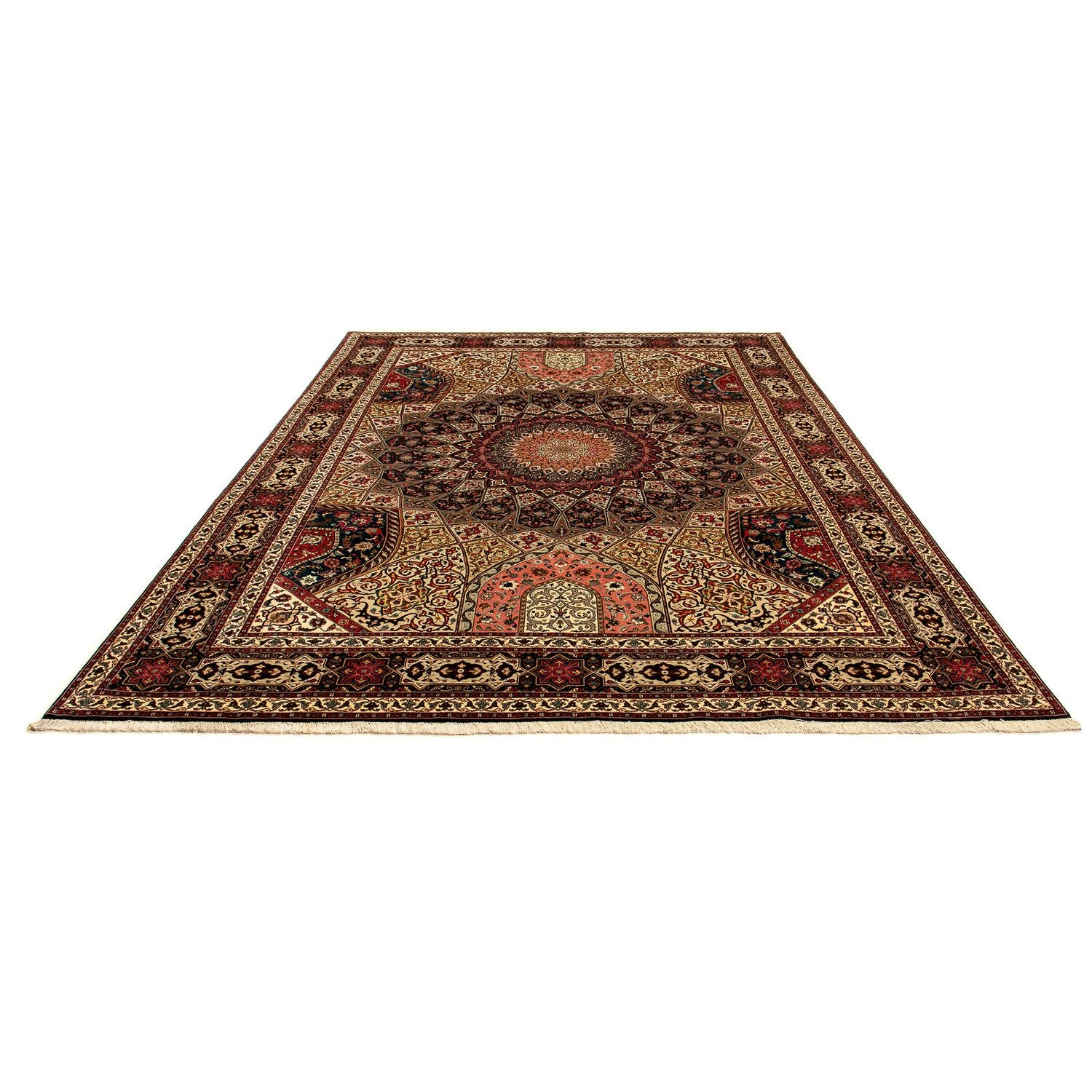 Alfombra Persa - Tabriz - Real - 360 x 260 cm - multicolor