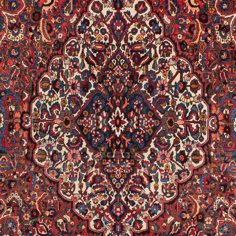 Alfombra persa - Nómada - 312 x 202 cm - rojo oscuro