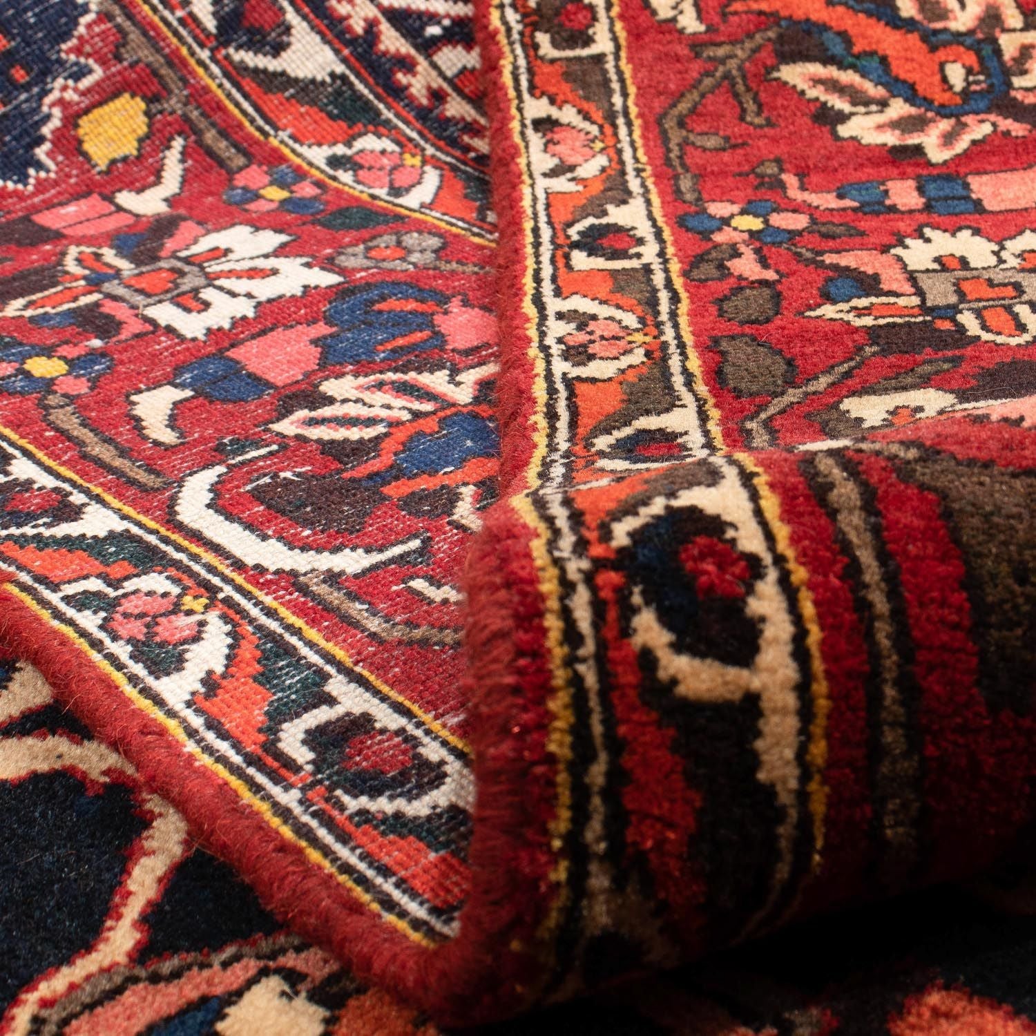 Alfombra persa - Nómada - 360 x 260 cm - rojo oscuro