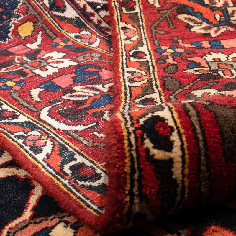 Alfombra persa - Nómada - 360 x 260 cm - rojo oscuro