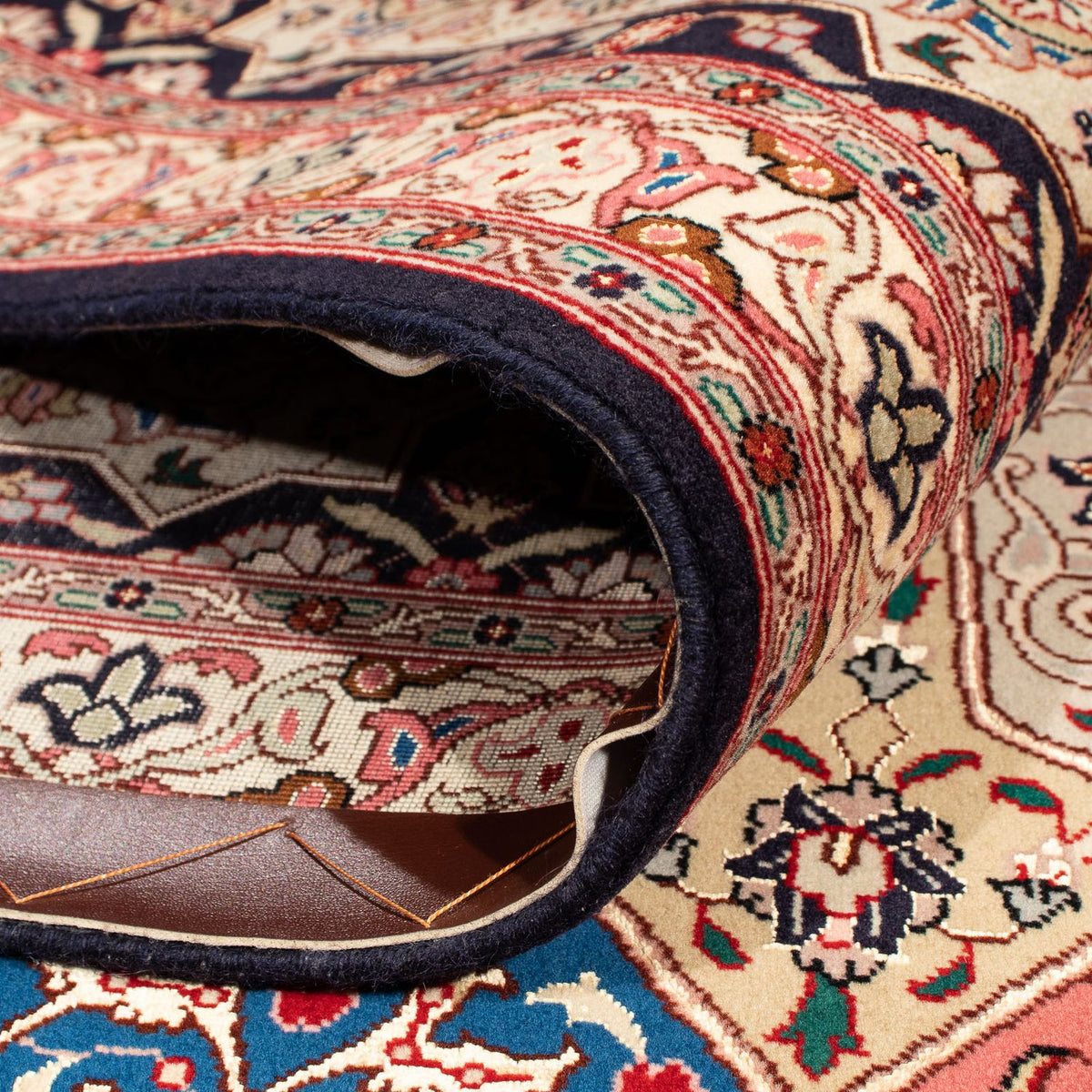 Alfombra Persa - Tabriz - Real cuadrado  - 256 x 253 cm - multicolor