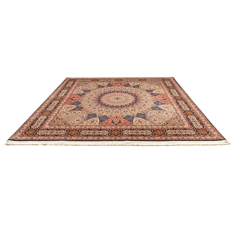 Alfombra Persa - Tabriz - Real cuadrado  - 256 x 253 cm - multicolor