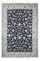 Alfombra Persa - Nain - Real - 231 x 155 cm - azul oscuro