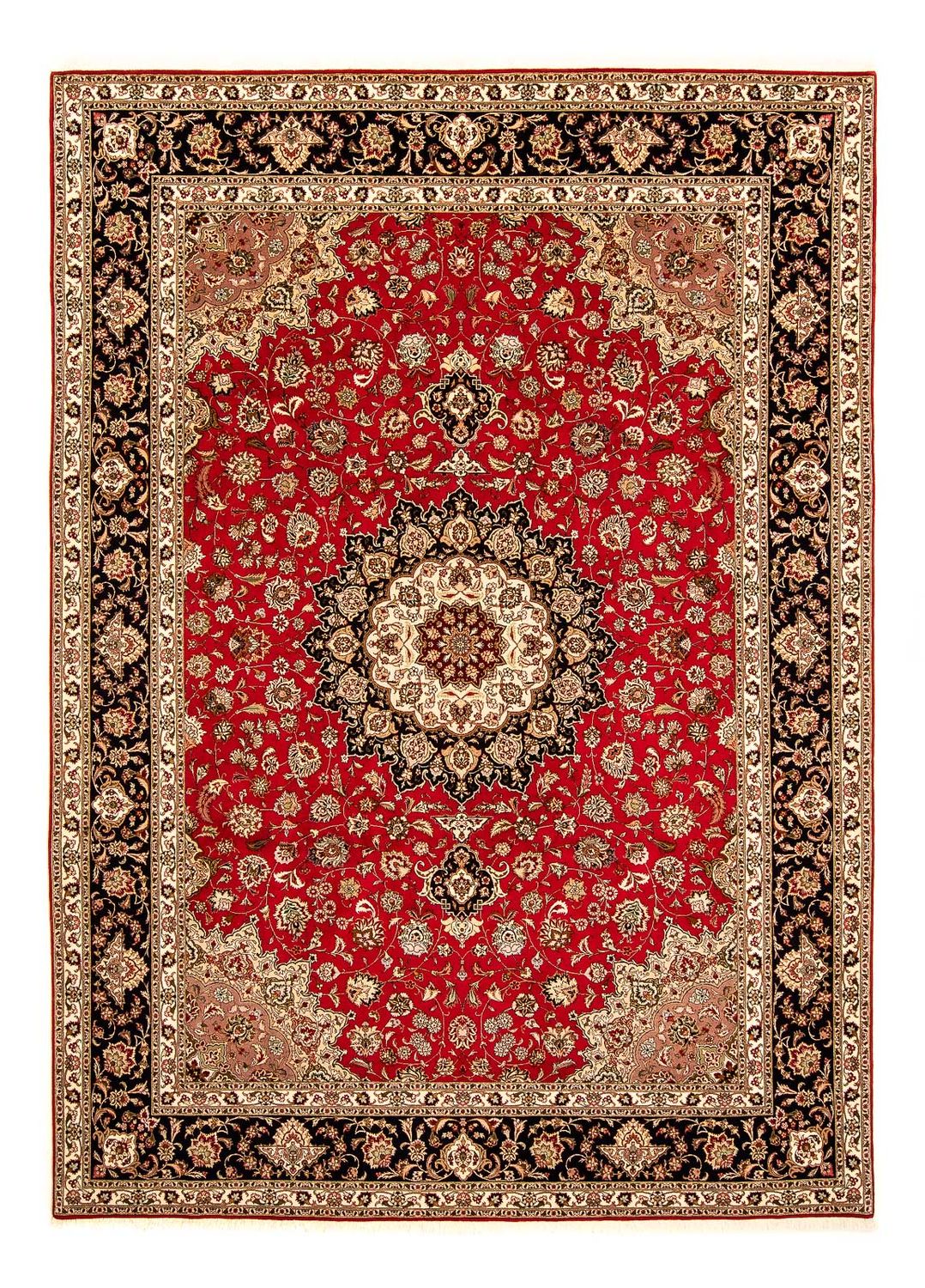 Alfombra Persa - Tabriz - Real - 358 x 250 cm - rojo