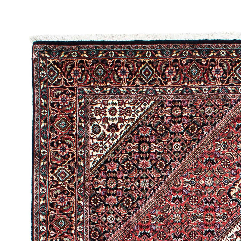 Alfombra persa - Bidjar - 210 x 136 cm - rojo claro