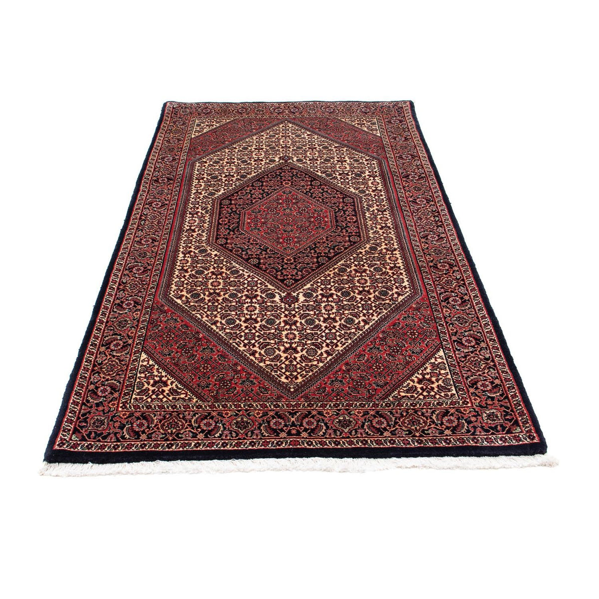Alfombra de pasillo Alfombra persa - Bidjar - 198 x 102 cm - beige