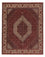 Alfombra persa - Bidjar - 254 x 205 cm - rojo oscuro