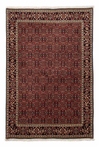 Bidjar Alfombra 172x246cm - Alfombra persa - rojo oscuro