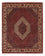 Alfombra persa - Bidjar - 254 x 204 cm - rojo oscuro