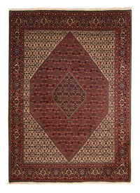 Alfombra persa - Bidjar - 337 x 250 cm - rojo oscuro