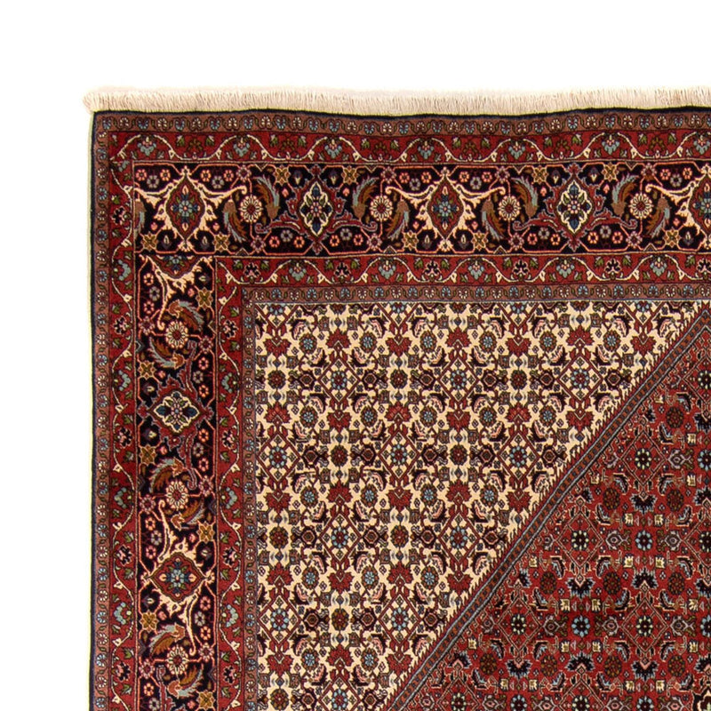 Alfombra persa - Bidjar - 337 x 250 cm - rojo oscuro