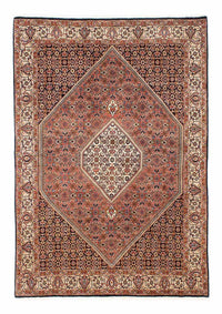 Alfombra persa - Bidjar - 242 x 165 cm - rojo claro