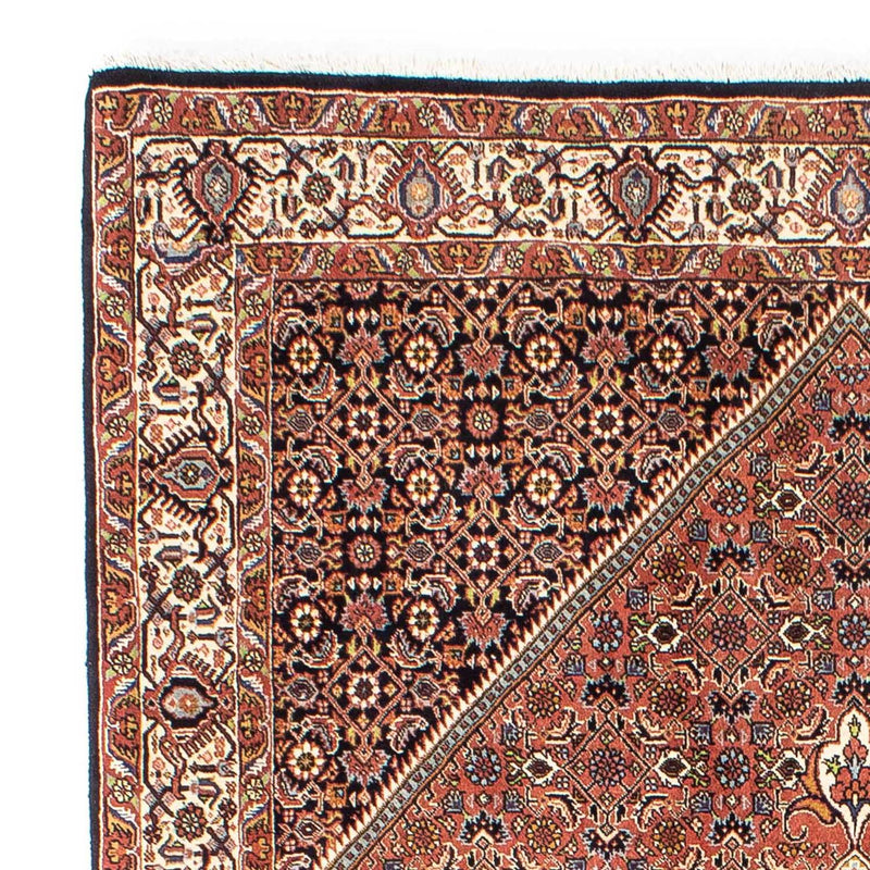 Alfombra persa - Bidjar - 242 x 165 cm - rojo claro