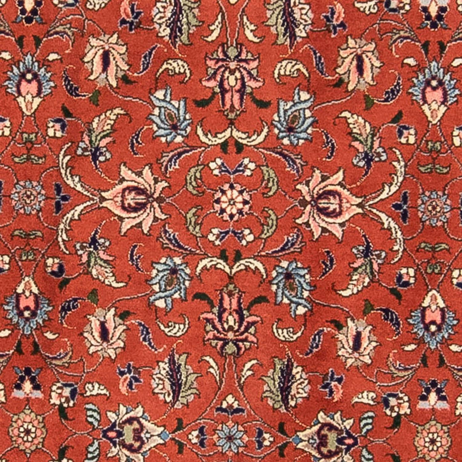Alfombra persa - Bidjar - 242 x 173 cm - rojo oscuro