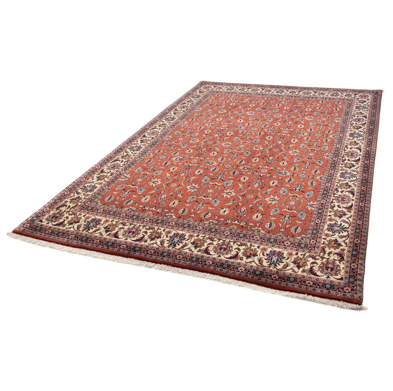 Alfombra persa - Bidjar - 242 x 173 cm - rojo oscuro
