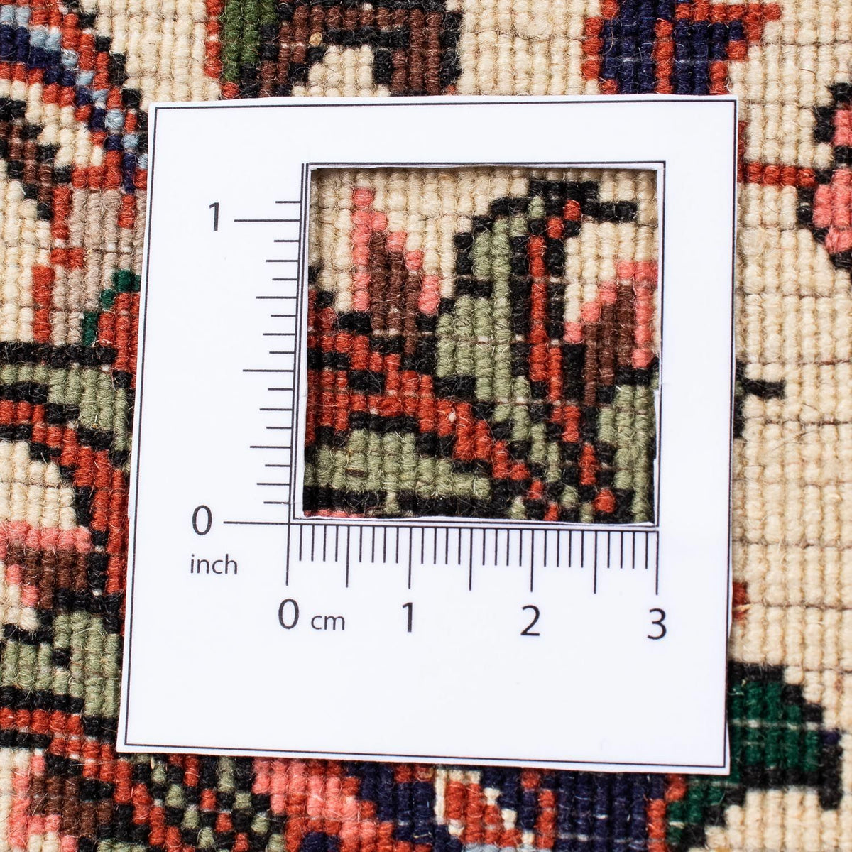 Alfombra persa - Bidjar - 242 x 173 cm - rojo oscuro