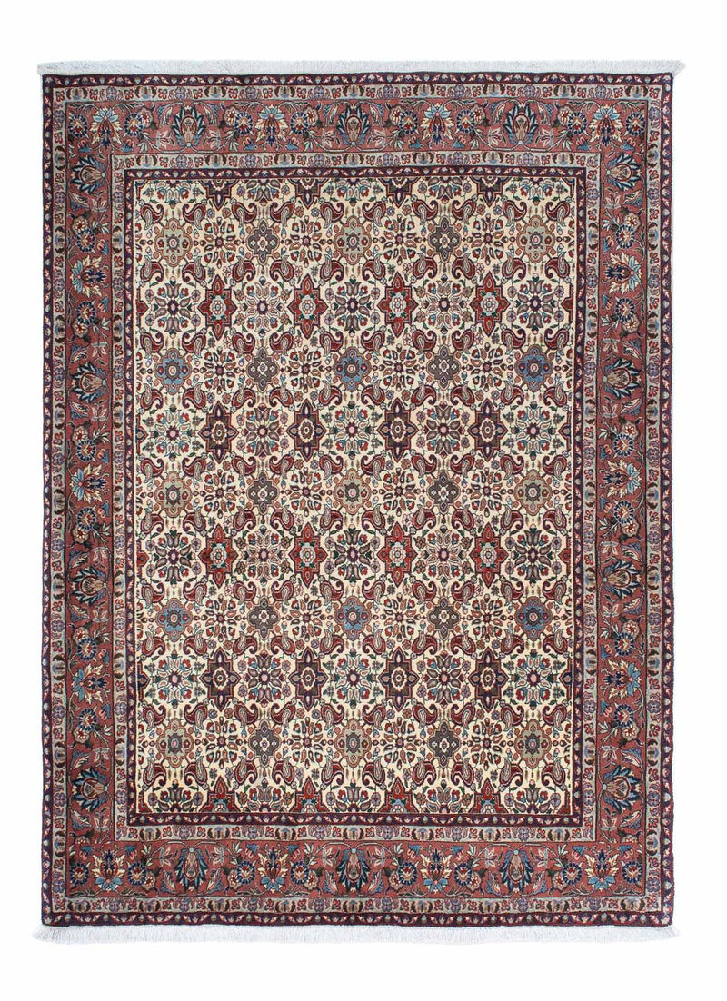 Alfombra persa - Bidjar - 195 x 148 cm - beige