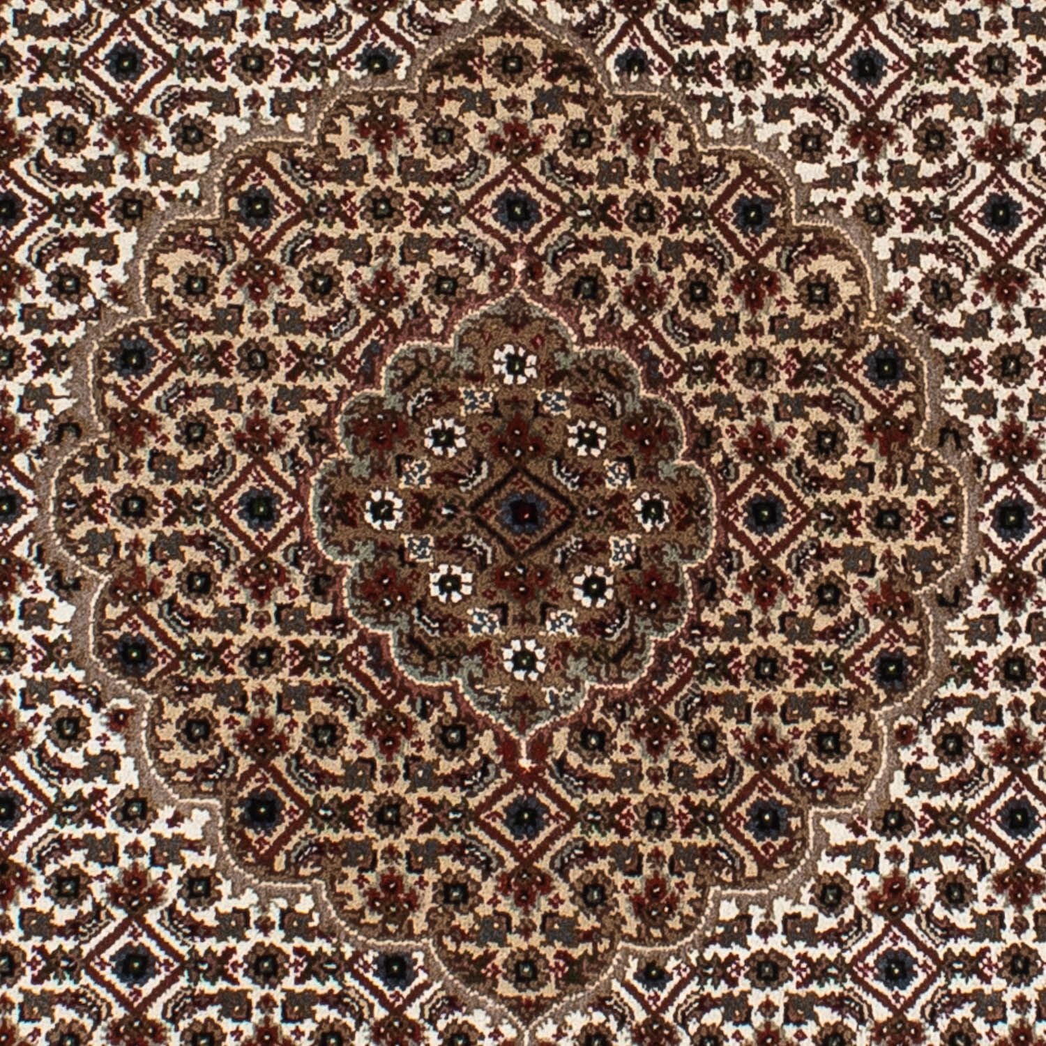 Alfombra persa - Tabriz redondo  - 148 x 147 cm - multicolor