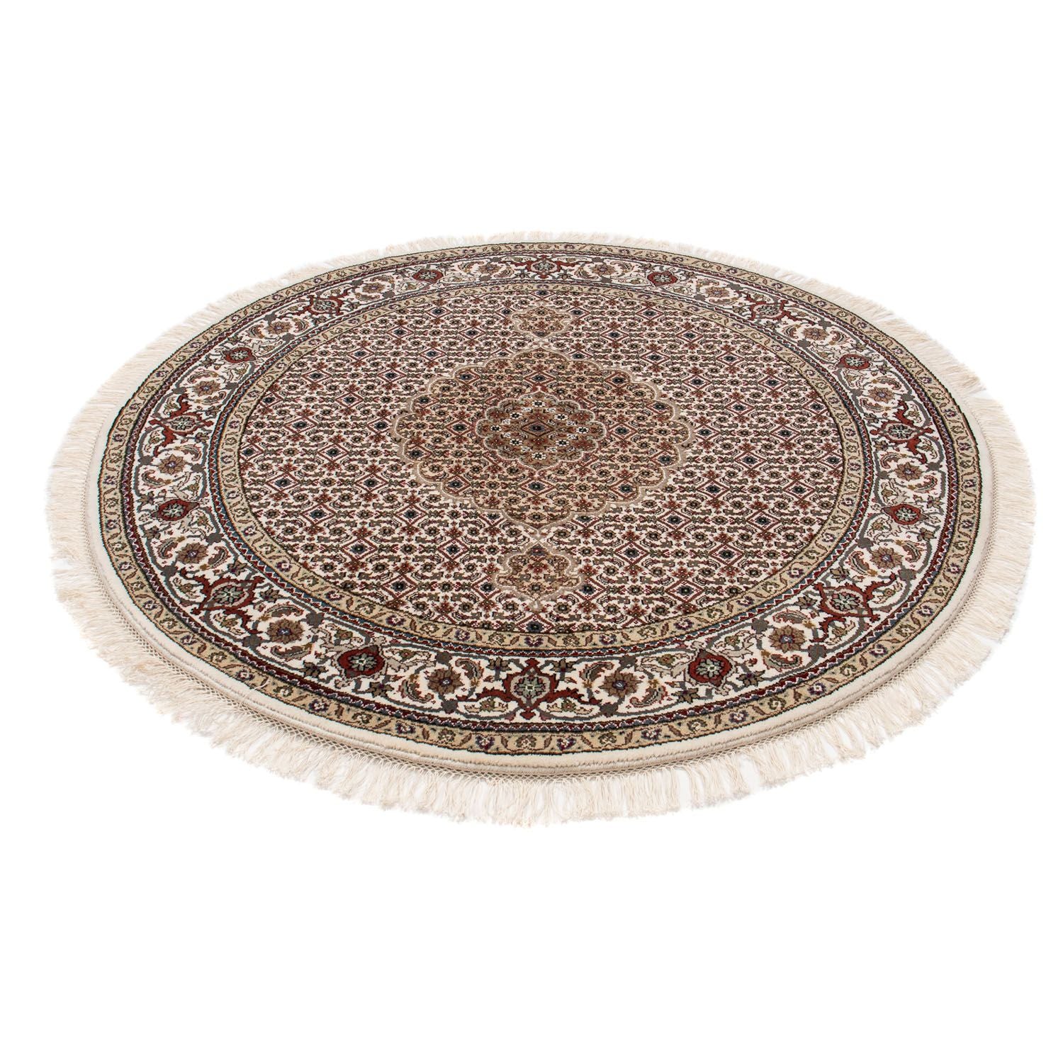 Alfombra persa - Tabriz redondo  - 148 x 147 cm - multicolor