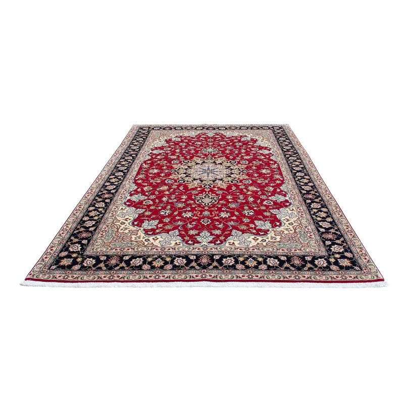 Alfombra Persa - Tabriz - Real - 302 x 203 cm - rojo oscuro