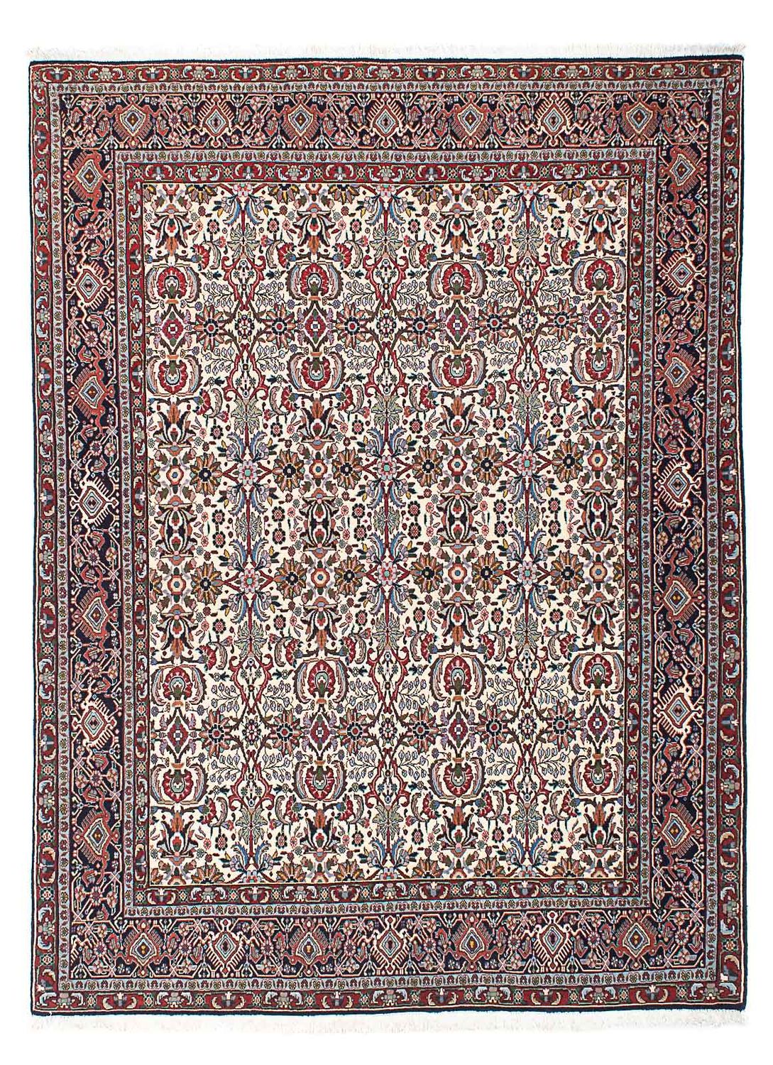 Alfombra persa - Bidjar - 202 x 150 cm - beige