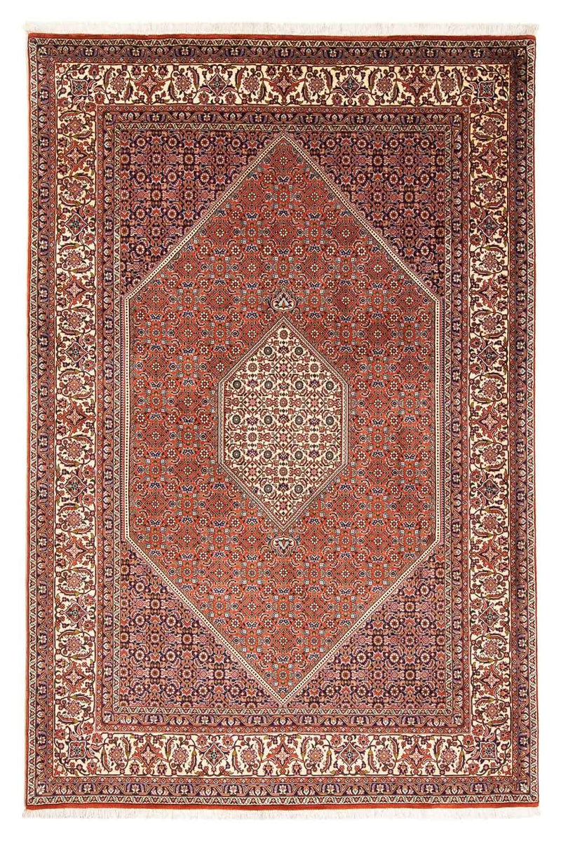 Alfombra persa - Bidjar - 245 x 167 cm - marrón claro