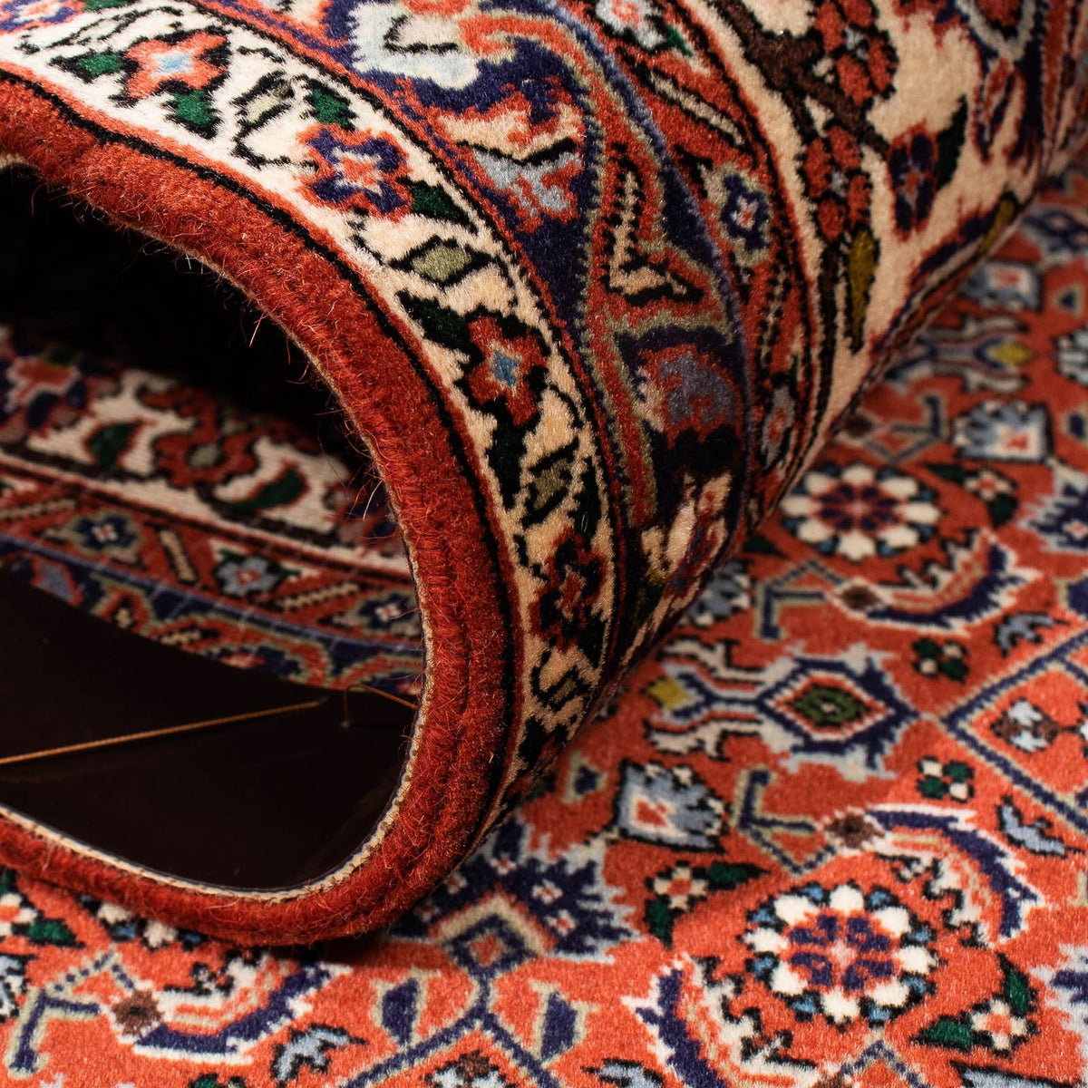 Alfombra persa - Bidjar - 245 x 167 cm - marrón claro