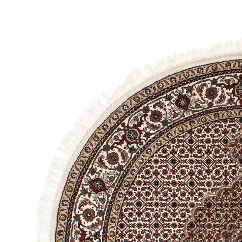 Alfombra persa - Tabriz redondo  - 150 x 150 cm - multicolor
