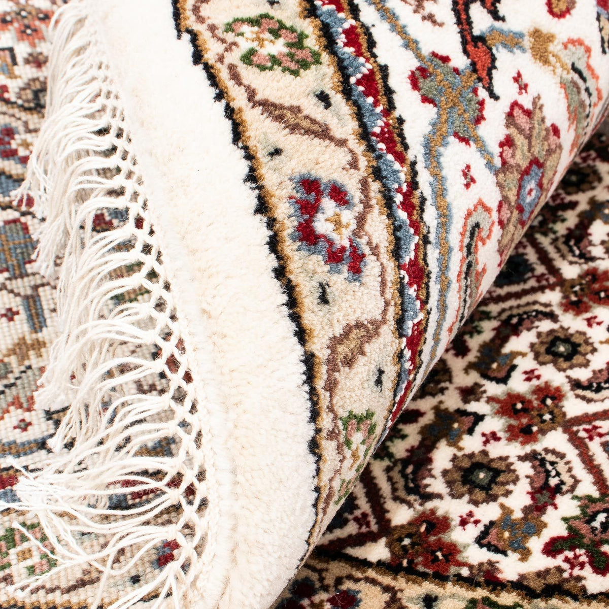 Alfombra persa - Tabriz redondo  - 150 x 150 cm - multicolor