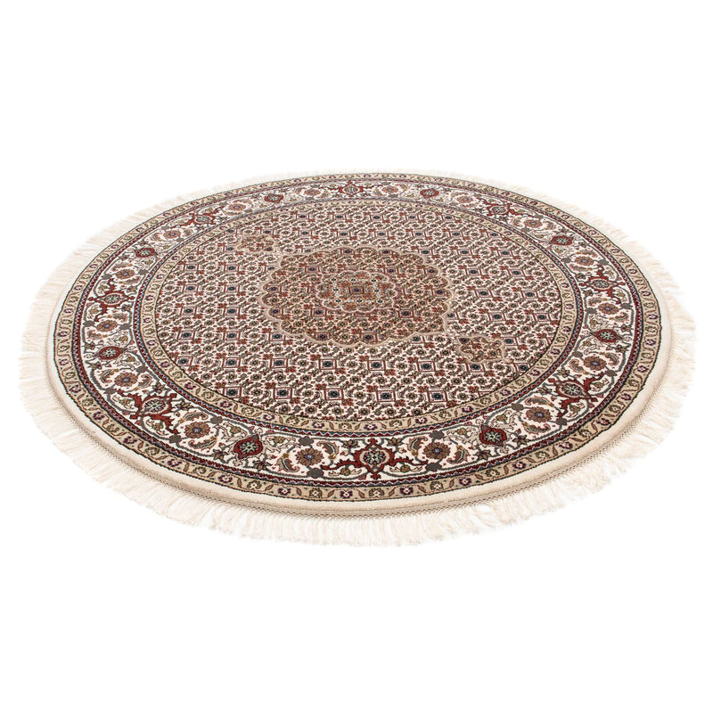 Alfombra persa - Tabriz redondo  - 150 x 150 cm - multicolor