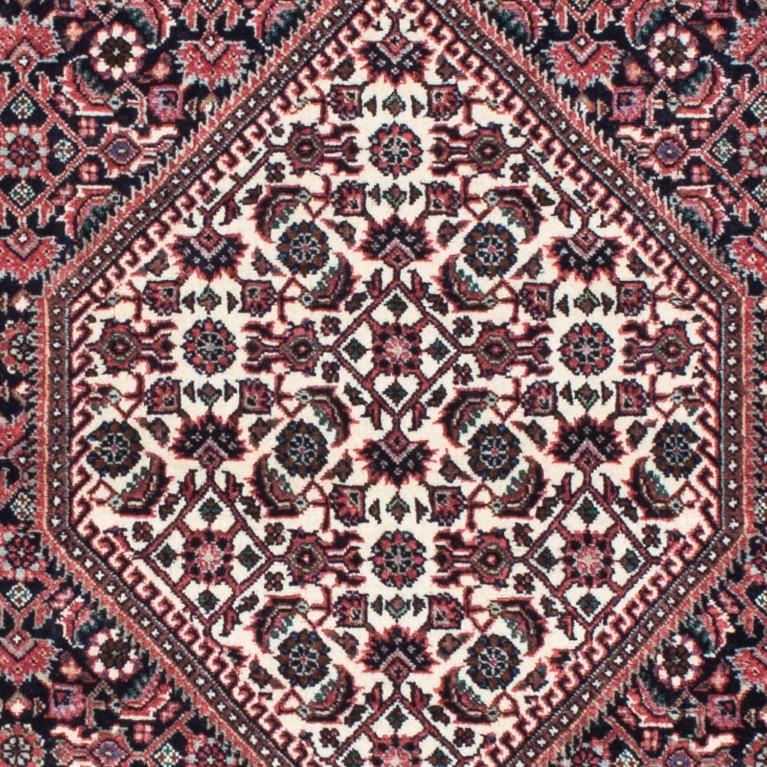 Alfombra de pasillo Alfombra persa - Bidjar - 199 x 72 cm - azul oscuro