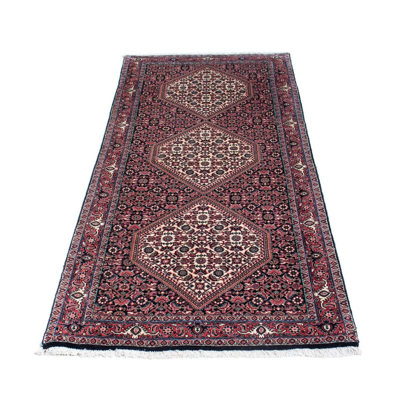 Alfombra de pasillo Alfombra persa - Bidjar - 199 x 72 cm - azul oscuro