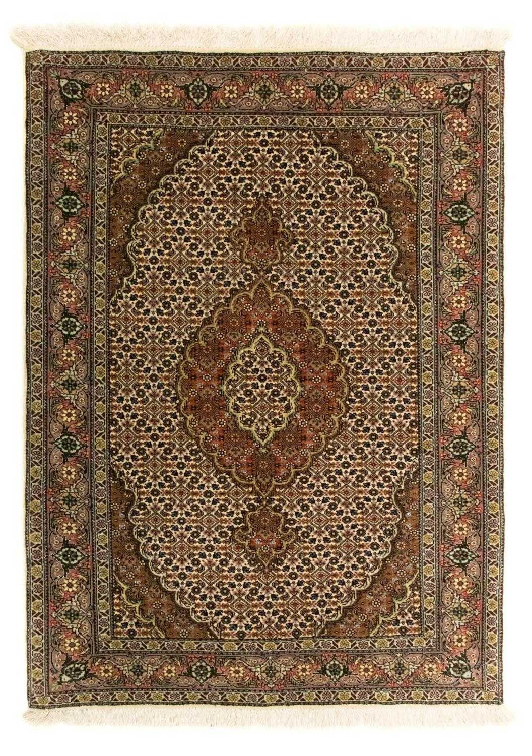 Alfombra Persa - Tabriz - Real - 113 x 84 cm - beige