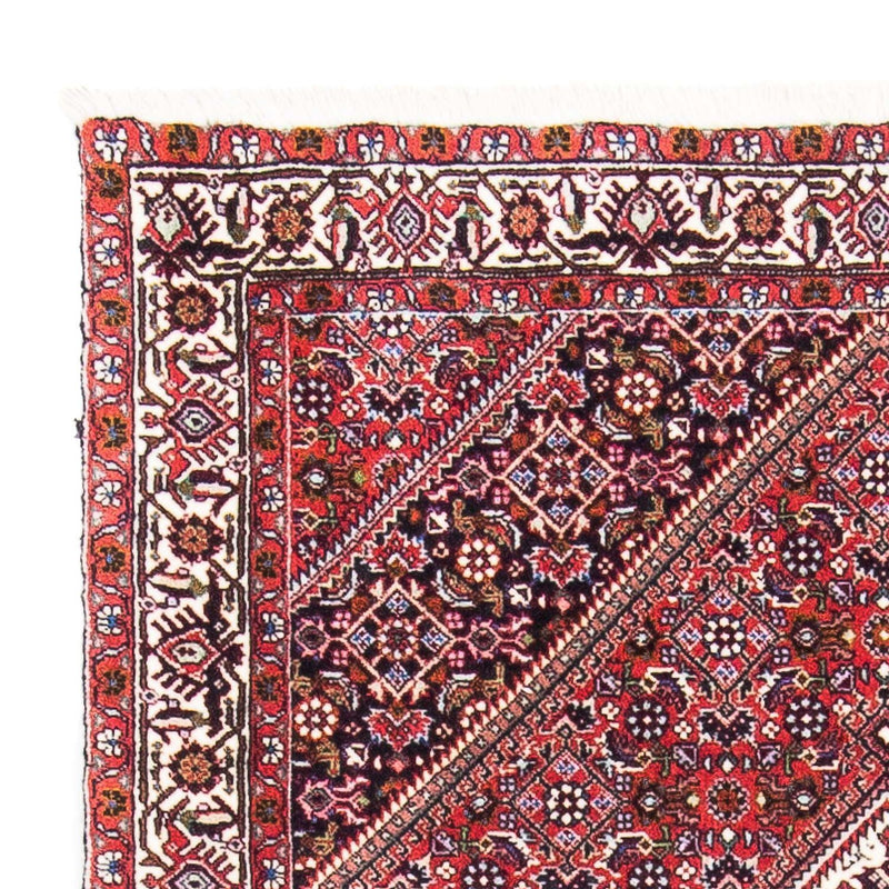 Alfombra persa - Bidjar - 154 x 90 cm - rojo