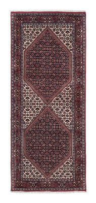 Alfombra de pasillo Alfombra persa - Bidjar - 190 x 77 cm - rojo