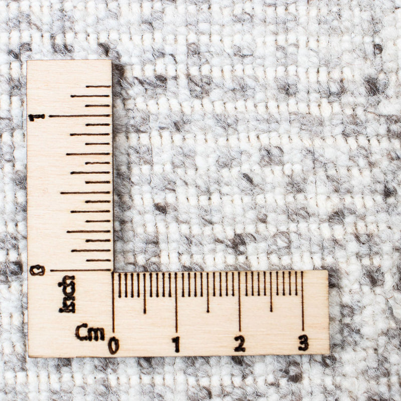 Alfombra de diseño - 202 x 143 cm - plata