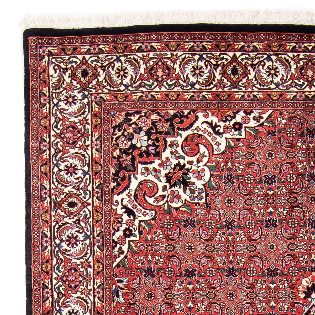 Alfombra persa - Bidjar - 240 x 170 cm - rojo