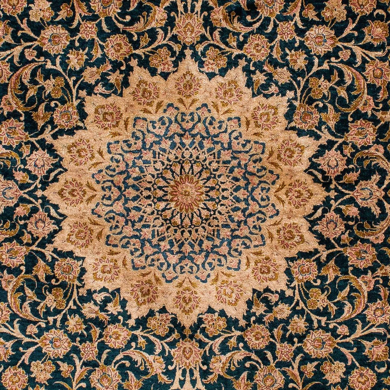 Alfombra de seda - Seda china - 183 x 122 cm - rojo oscuro
