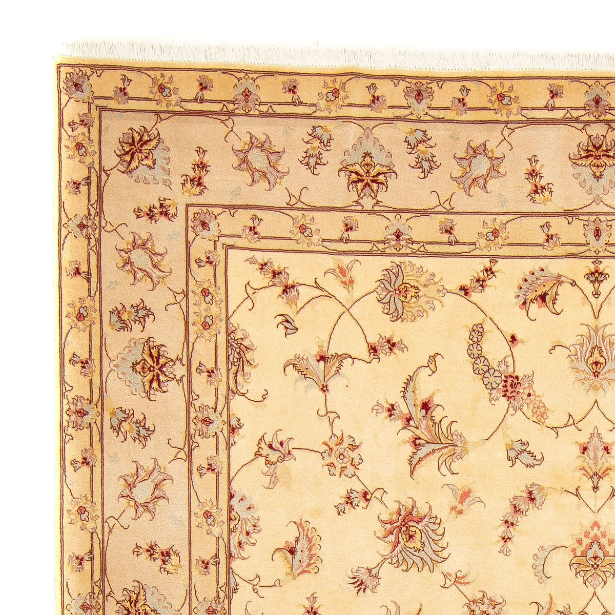 Alfombra Persa - Tabriz - Real - 256 x 200 cm - beige